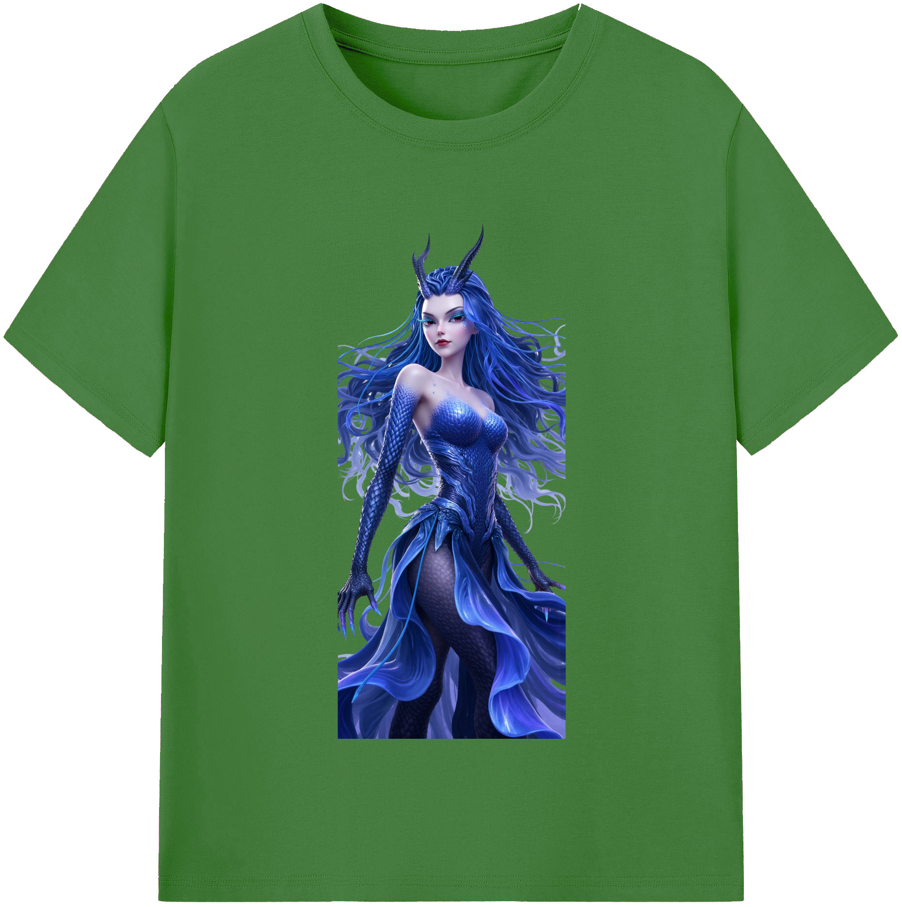 （画像用） Ne Zha 2 ナタ 魔童の大暴れ レディースカジュアルプリントTシャツ（綿100％）